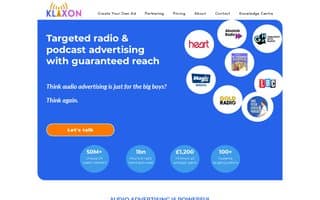 Screenshot of klaxon.ai
