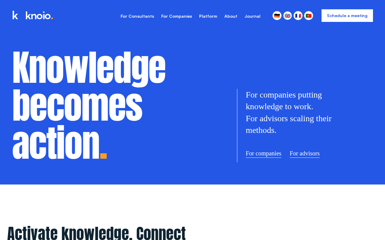 Screenshot of knoio.ai
