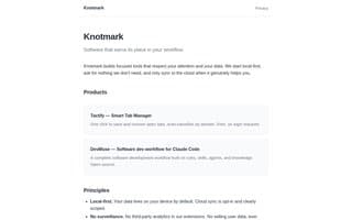 Thumbnail of knotmark.ai