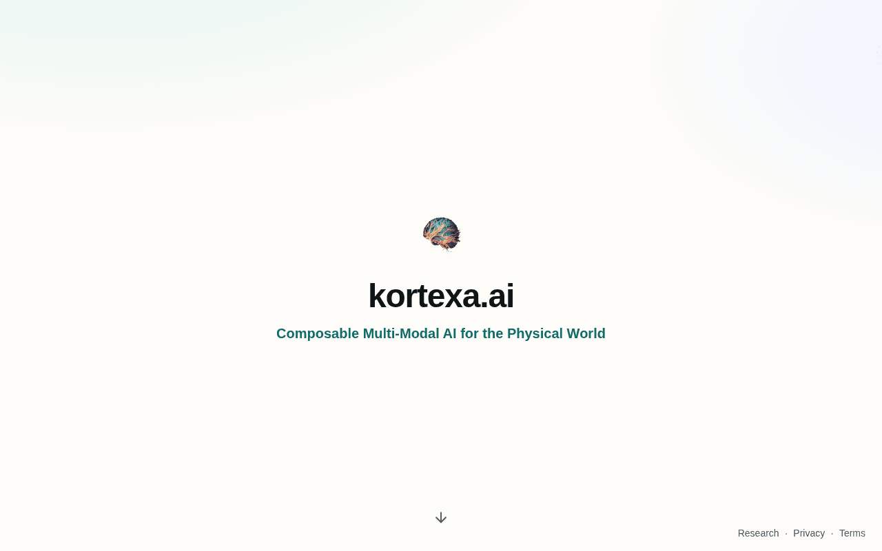 Screenshot of kortexa.ai