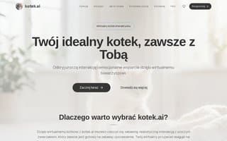 Screenshot of kotek.ai
