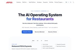 Screenshot of kpos.ai