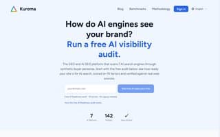 Screenshot of kuroma.ai