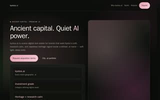 Thumbnail of kyotos.ai