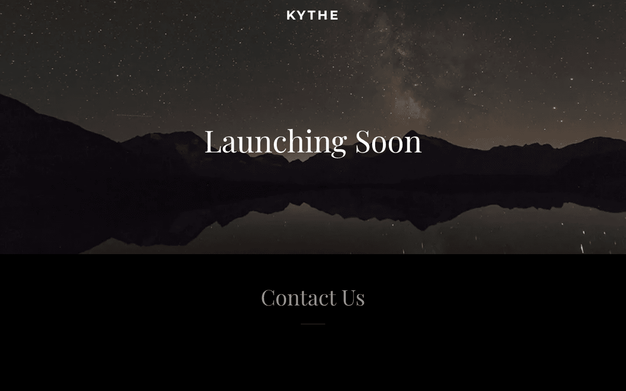 Screenshot of kythe.ai