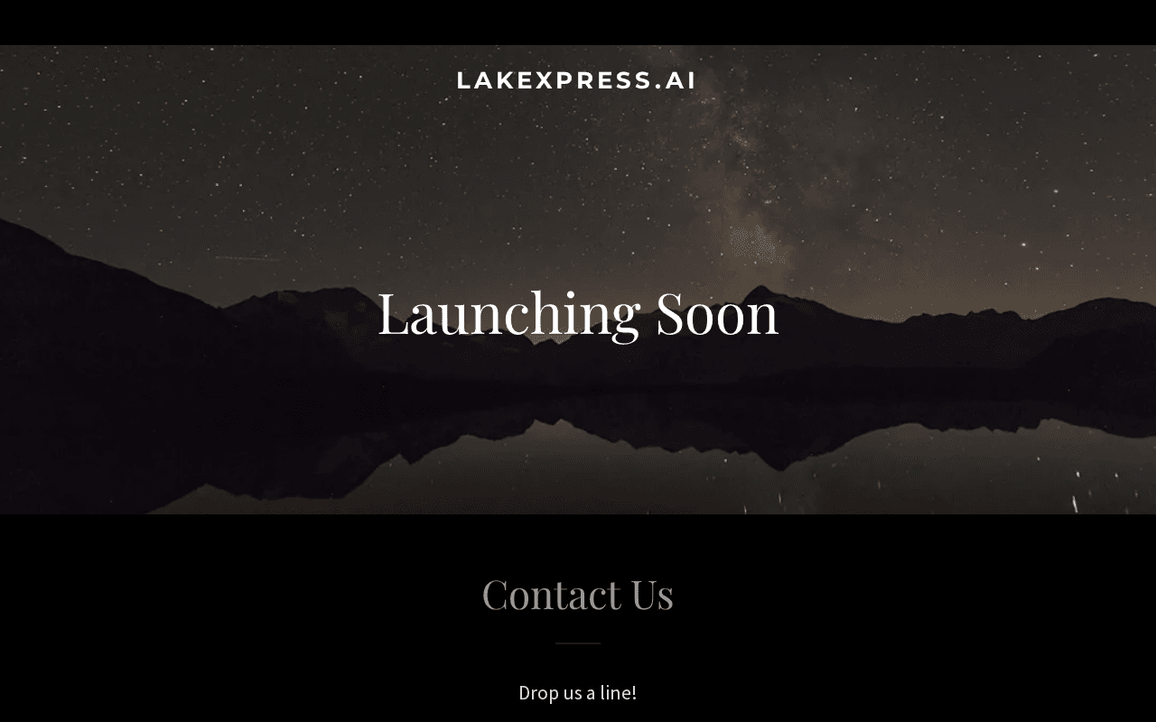 Screenshot of lakexpress.ai