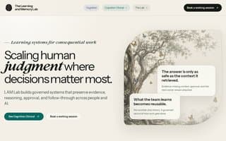 Screenshot of lamlab.ai