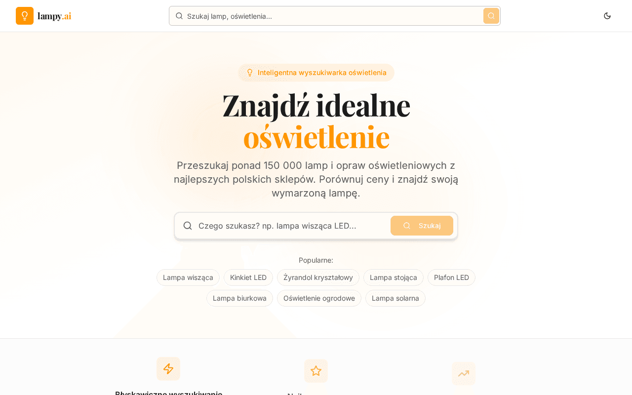 Screenshot of lampy.ai