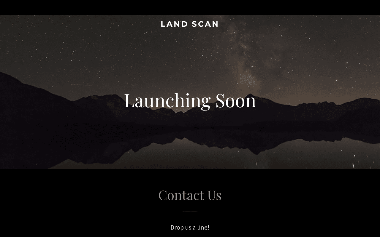 Screenshot of land-scan.ai