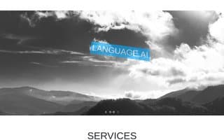 Screenshot of language.ai