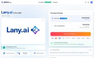 Screenshot of lany.ai
