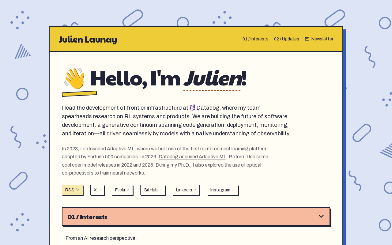 Screenshot of launay.ai