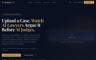 Screenshot of lawrobot.ai