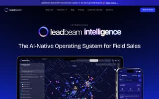 Screenshot of leadbeam.ai