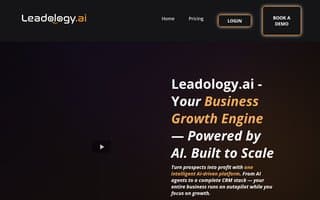 Screenshot of leadology.ai