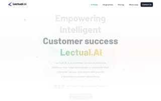 Screenshot of lectual.ai