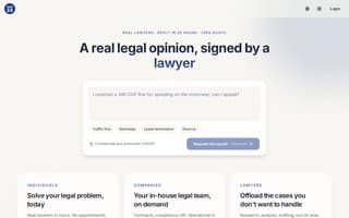 Screenshot of legal24.ai