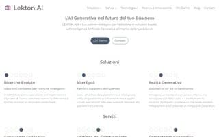 Screenshot of lekton.ai