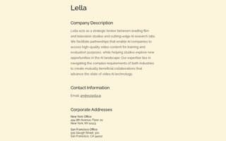 Thumbnail of lella.ai