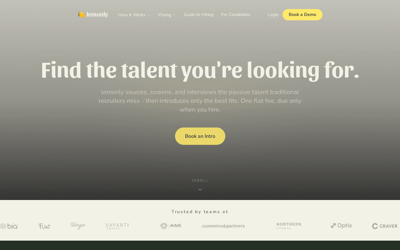 Screenshot of lemonly.ai