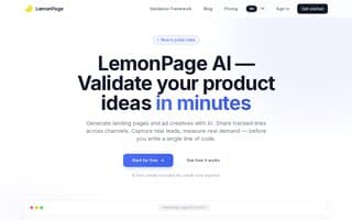 Thumbnail of lemonpage.ai