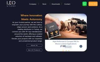 Screenshot of leostore.ai