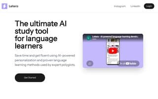 Screenshot of letera.ai