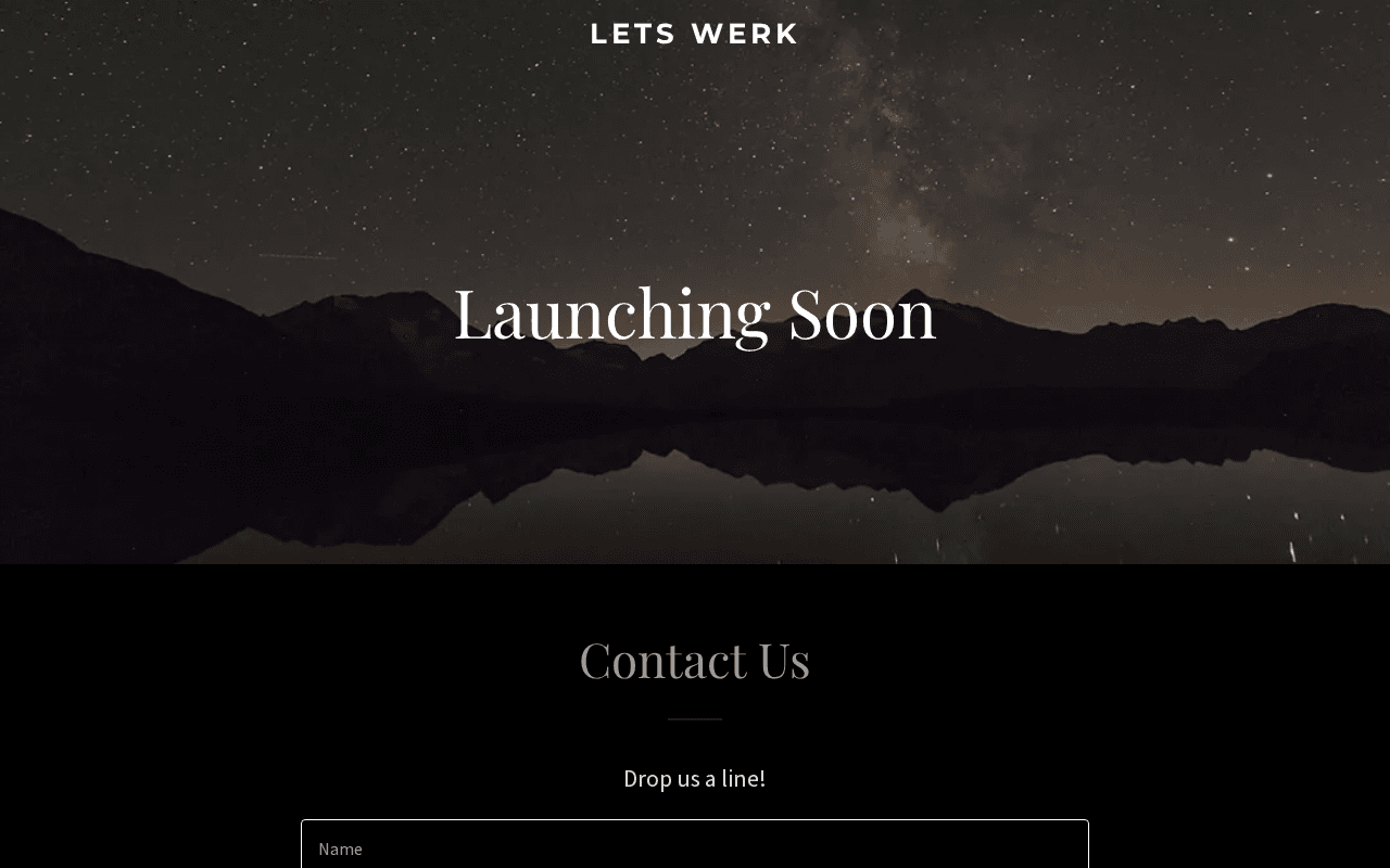 Screenshot of letswerk.ai