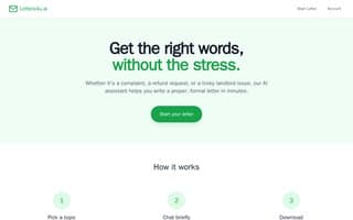 Thumbnail of letters4u.ai