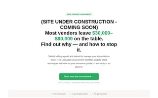 Screenshot of listcoach.ai