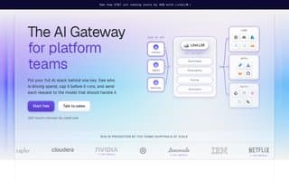Screenshot of litellm.ai