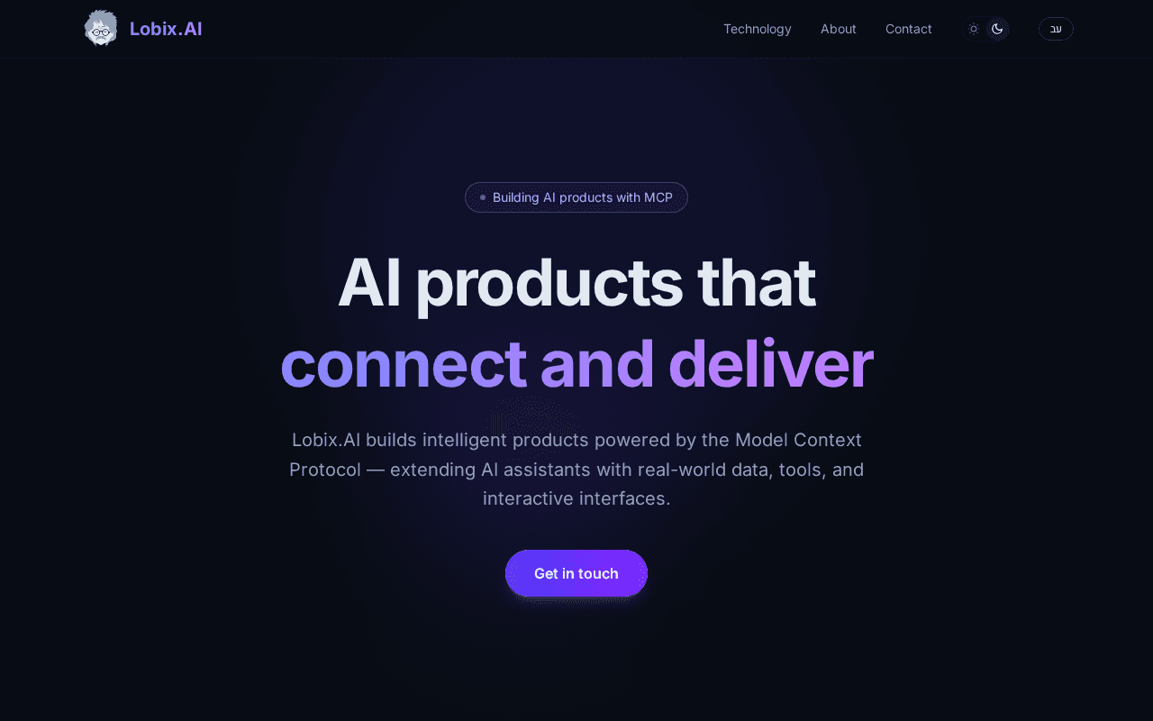 Screenshot of lobix.ai