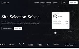 Screenshot of locate.ai
