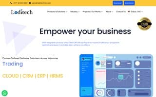 Screenshot of loditech.ai