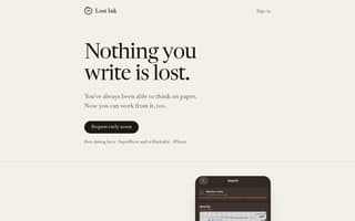 Thumbnail of lostink.ai