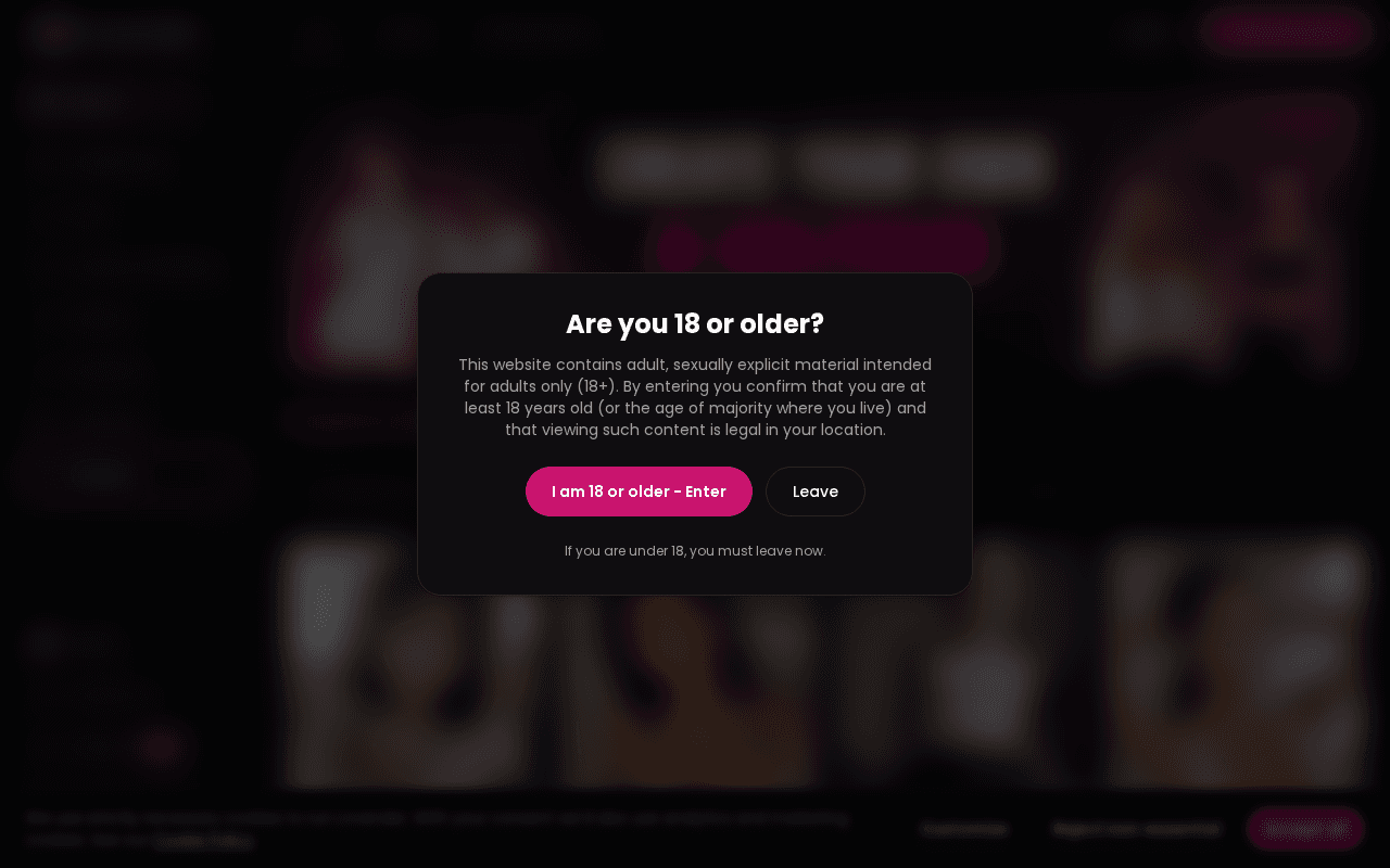 Screenshot of lovender.ai