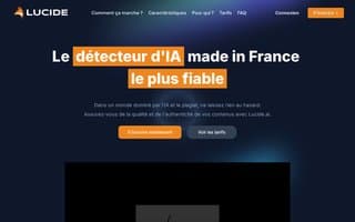 Screenshot of lucide.ai