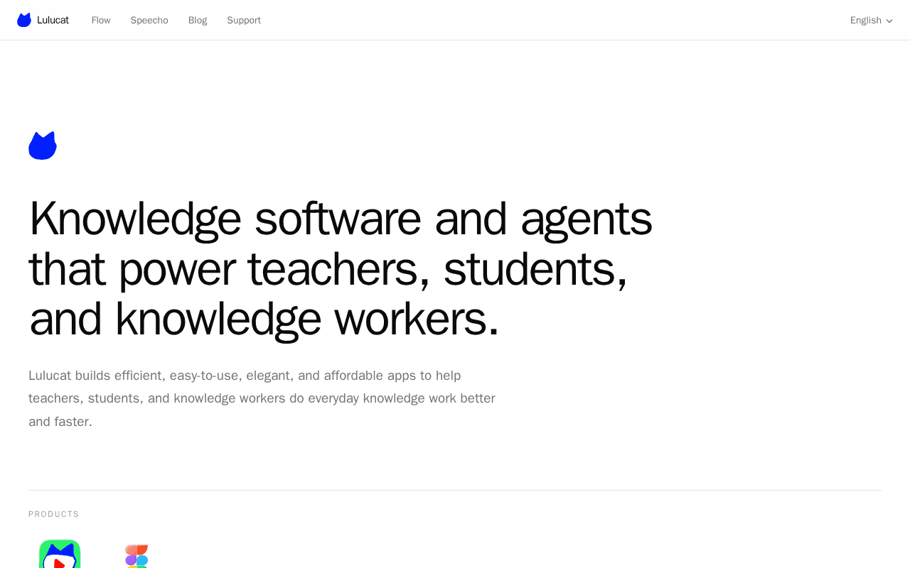 Screenshot of lulucat.ai