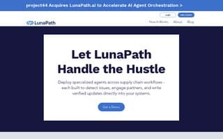 Screenshot of lunapath.ai