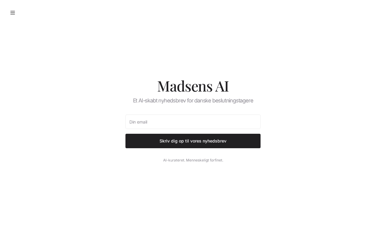 Screenshot of madsens.ai