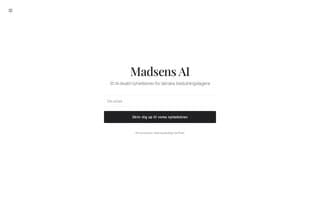 Thumbnail of madsens.ai