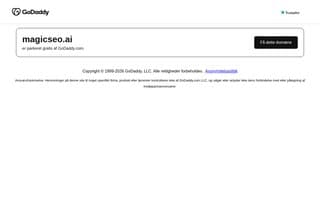 Screenshot of magicseo.ai