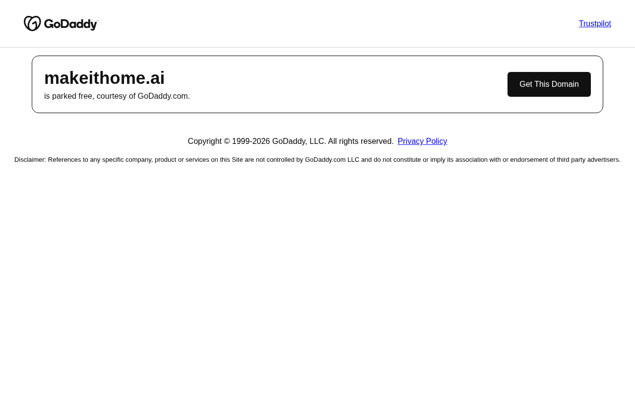 Screenshot of makeithome.ai