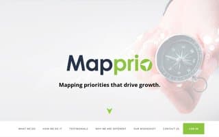 Screenshot of mapprio.ai