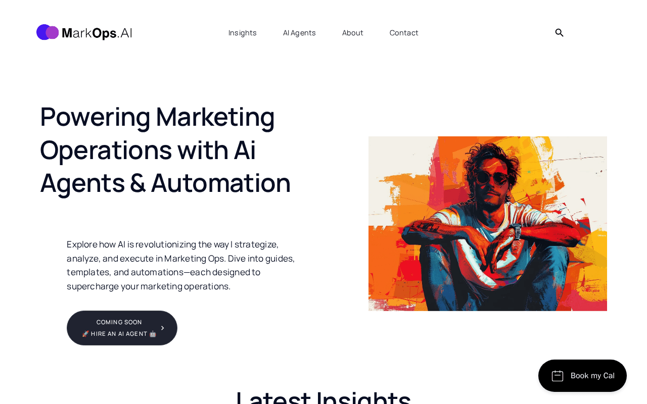 Screenshot of markops.ai