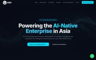 Screenshot of mb9.ai