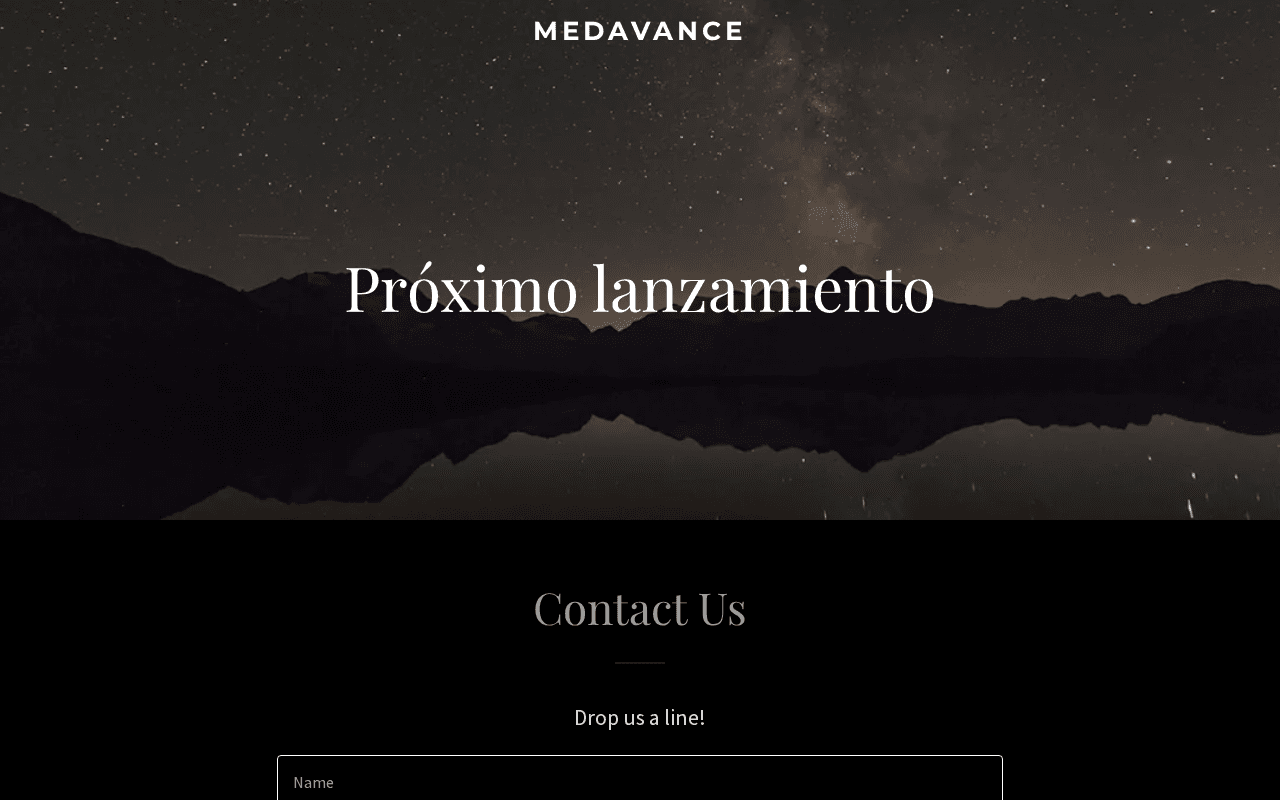 Screenshot of medadvance.ai