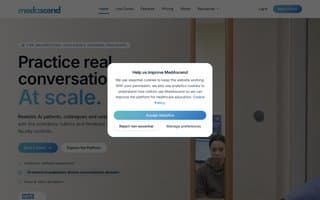 Screenshot of medascend.ai