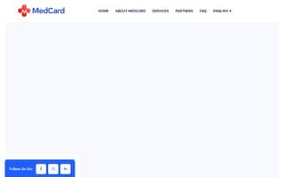 Screenshot of medcard.ai