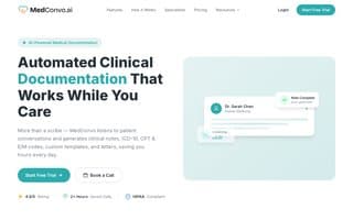 Thumbnail of medconvo.ai